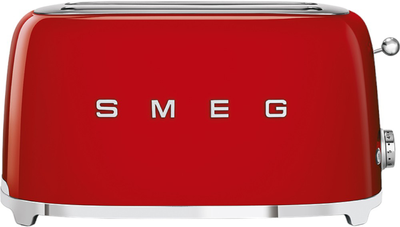 Тостер Smeg 50' Style Red TSF02RDEU (8017709190750)