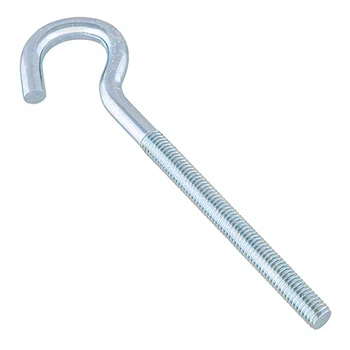 Крюк-винт, C-образный, цинк белый, M6*60 (уп. 25 шт) snapt