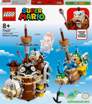 Конструктор LEGO Super Mario Дирижаблі Ларрі та Мортона 1062 елемента (71427)
