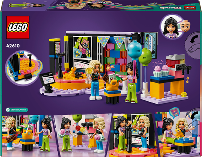 Zestaw klocków Lego Friends Karaoke Party 196 elementów (42610)