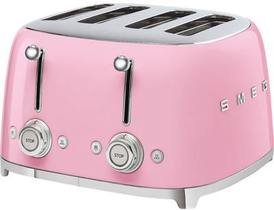 Тостер Smeg 50' Style Pink TSF03PKEU (8017709263393)