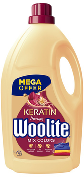 Рідкий засіб для прання Woolite Keratin Therapy Mix Colors захист кольорів з кератином 4500 мл (5900627056938)