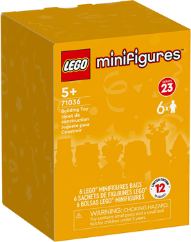 Zestaw klocków LEGO Minifigures Seria 23 6 Pack 51 element (71036)