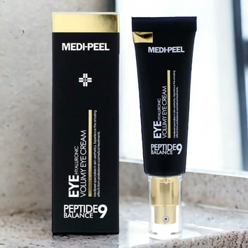 Увлажняющий лифтинг-крем для кожи вокруг глаз с пептидами Medi peel Peptide 9 Hyaluronic Volumy Eye Cream