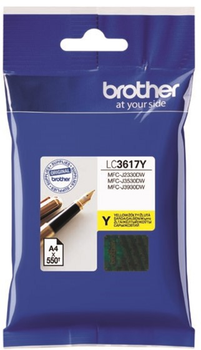 Tusz Brother do DCP/MFC-J2330/3530/3930 Yellow (4977766767668)