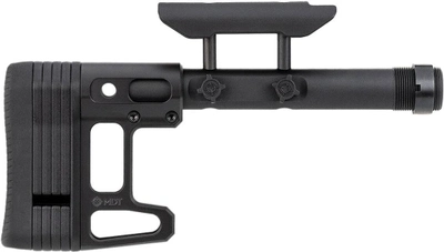 Приклад MDT Skeleton Rifle Stock LITE. Материал - алюминий. Цвет - черный