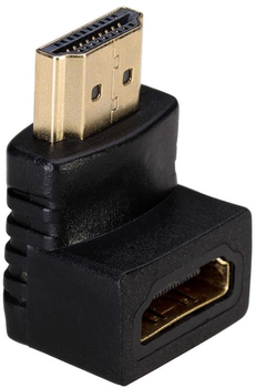 Adapter Akyga HDMI A - HDMI A M/F Black (5901720130112)
