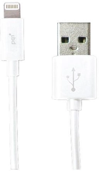 Kabel PQI USB Type-A - Lightning do iPhone/ iPad 1.8 m White (4716329679754)