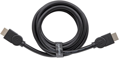 Kabel Manhattan HDMI - HDMI M/M 2 m Black (766623354080)