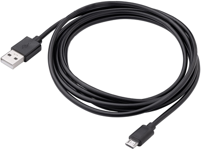 Кабель Akyga USB Type-A - micro-USB M/M 1.8 м Black (5901720130136)