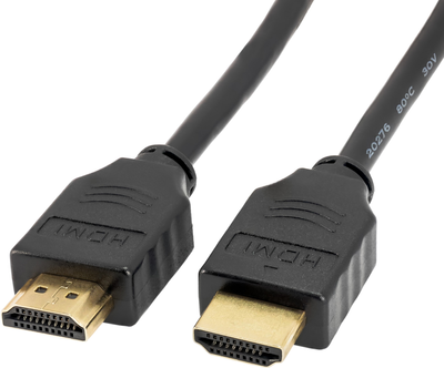Кабель Akyga HDMI M/M 0.5 м Black (5901720134110)