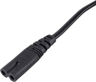 Kabel zasilający Akyga IEC C7 - CEE 7/16 3 m Black (5901720131836)