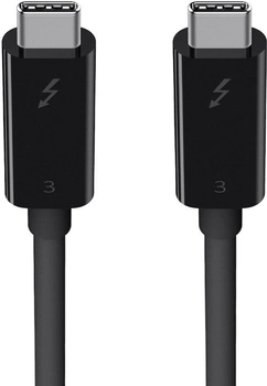 Kabel Belkin Thunderbolt 3 - USB Type-C 2 m Black (745883739660)
