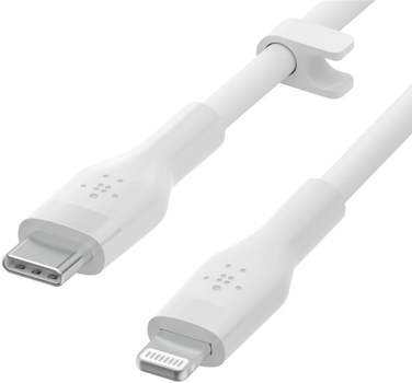 Kabel Belkin Lightning - USB Type-C 1 m White (745883832026)