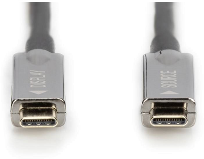 Кабель Digitus USB Type-C - USB Type-C M/M 15 м Black (4016032482628)