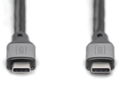 Kabel Digitus USB Type-C - USB Type-C M/M 1 m Black (4016032485865)