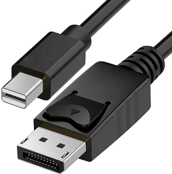 Kabel Delock DisplayPort M/M 1 m Black (4043619827701)