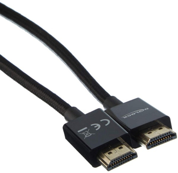 Кабель Delock HDMI M/M 0.5 м Black (4043619853830)