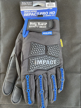 Тактические перчатки Mechanix Wear Body Guard Impact Pro HD Series 372 S