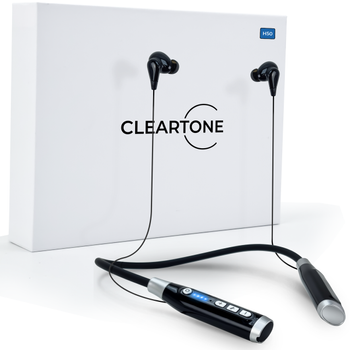 Слуховой аппарат CLEARTONE H50 карманный с цифровым чипом, шумопоглощением и регулировкой громкости