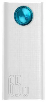 Powerbank Baseus Amblight Digital Display Quick Charge 65 W 30000 mAh White (PPLG-A02)