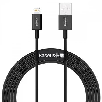 Кабель Baseus Superior Series Fast Charging Lightning 2.4A (2m) black