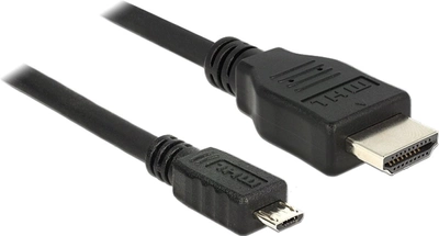 Кабель Delock HDMI A - HDMI A M/M 2 м Black (4043619836499)