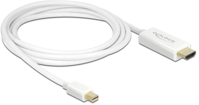 Кабель Delock mini DisplayPort - HDMI A M/M 2 м White (4043619837076)