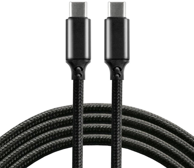 Kabel Everactive USB Type-C - USB Type-C M/M 1 m Black (5903205771575)