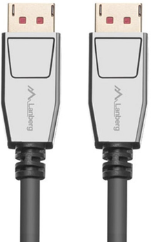 Kabel Lanberg DisplayPort M/M 1.8 m Black (5901969428995)