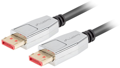 Kabel Lanberg DisplayPort M/M 1.8 m Black (5901969428995)