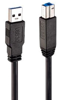 Kabel Lindy USB Type-A - USB Type-B M/M 2 m Black (4002888367424)