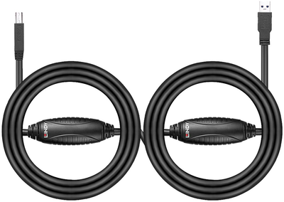 Кабель Lindy USB Type-A - USB Type-B M/M 2 м Black (4002888367424)