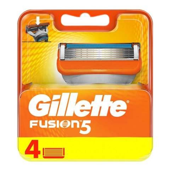 Картриджі Gillette для бритвених станків Fusion5 4 шт (7702018561575)