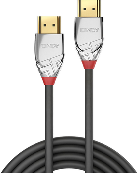 Kabel Lindy High Standard HDMI 2.0 M/M 7.5 m Gray (4002888378758)