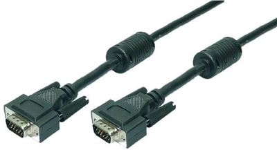 Kabel LogiLink VGA M/M 10 m Black (4260113562505)