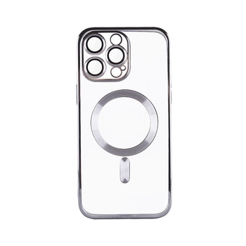 Чохол Fibra Chrome with MagSafe + захист камери для Apple iPhone 11 Pro Max (6.5")Silver