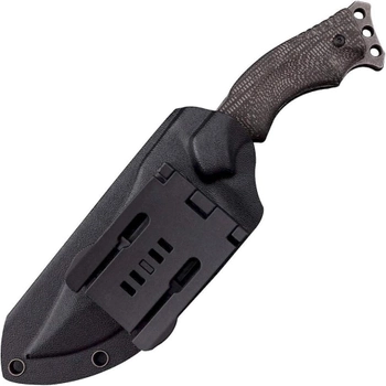 Нож HX Outdoors D-123VG, черный с титановым покритием