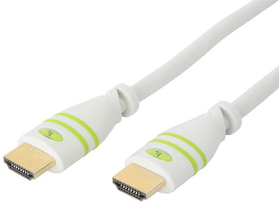 Kabel Techly HDMI 1.4 M/M 5 m White (8057685306936)