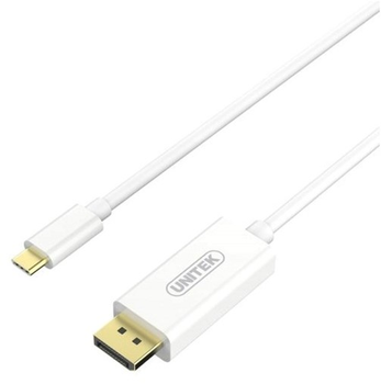 Кабель адаптер Unitek USB Type-C 3.1 - DisplayPort 1.8 м White (4894160035233)