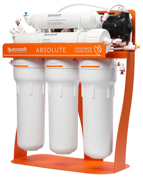 Фильтр обратного осмоса Ecosoft Absolute с помпой на станине (MO550PS)
