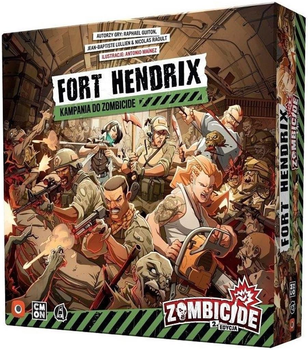 Доповнення до настільної гри Portal Games Zombicide 2-ге видання: Fort Hendrix (5902560386691)