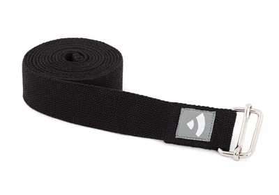 Ремень для йоги Asana Belt от Bodhi черный 250×3.8 см
