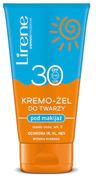 Krem-żel przeciwsłoneczny Lirene Face Cream-Gel SPF 30 50 ml (5900717317710)