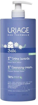 Очищувальний пінистий крем для дітей Uriage Bébé 1st Cleansing Cream 1000 мл (3661434008689)