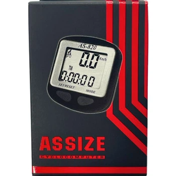 Велокомпьютер, спідометр ASSIZE AS - 820 дротовий (11 режимів)