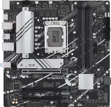 Материнская плата Asus PRIME B760M-A D4-CSM (s1700, Intel B760, PCI-Ex16)