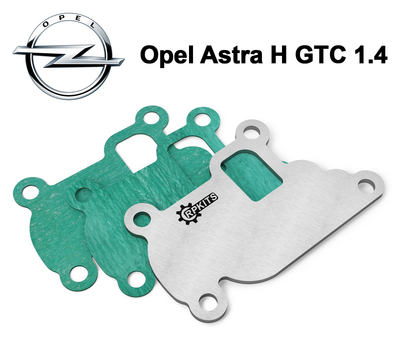 Заглушка клапана EGR Opel Astra H GTS 1.4 2005-2010