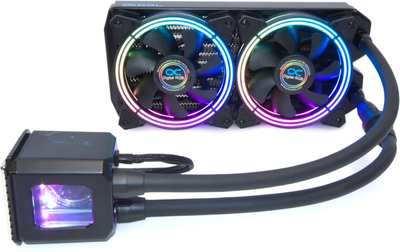 Система жидкостного охлаждения ALPHACOOL Eisbaer Aurora 240 ARGB (11728)
