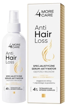 Сироватка-активатор More4Care Anti Hair Loss спеціалізована для густоти волосся 70 мл (5900116088723)